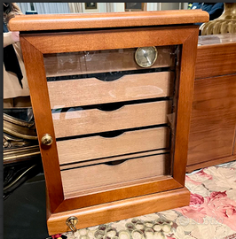 HUMIDOR/SALAfumoPORTASIGARIcumidificatore5CASSETTI