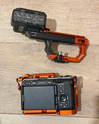 Sony FX3 con maniglia XLR-H1 e cage SmallRig