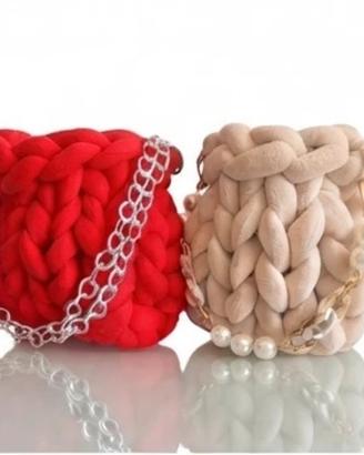 Borsa Chunky Knit Handmade – Pezzo Unico!