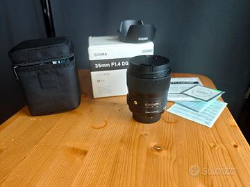 Sigma 35mm f/1.4 DG HSM ART - Attacco Nikon