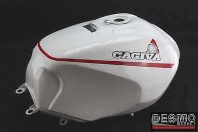 Serbatoio benzina bianco Cagiva Alazzurra 350 MY 1