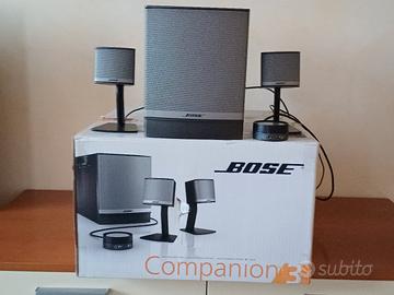 impianto audio bose companion 3 .