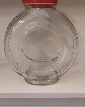 Vaso da drogheria in vetro.