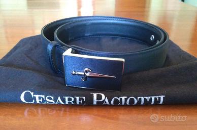 Cintura Seta Cuoio CESARE PACIOTTI 1144 - 100 Cm.