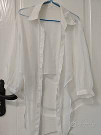 Top bianco da donna