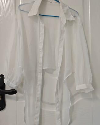 Top bianco da donna