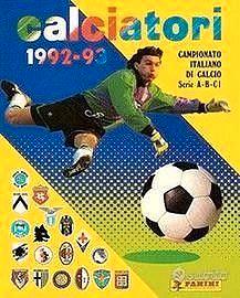 Album calciatori panini 1992/93 completo