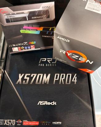 Bundle Ryzen 7 3800X + X570 + 32GB RAM RGB