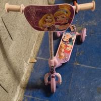 Monopattino Bambina principesse disney
