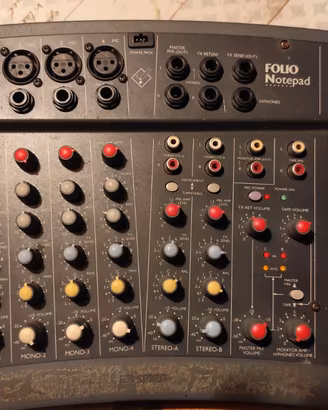 MIxer - Spirit FOLIO Notepad
