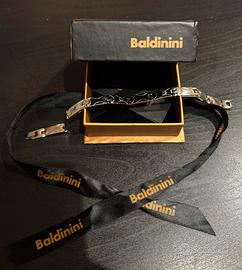 Bracciale uomo “Baldinini” in acciaio