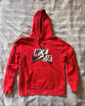 Felpa Jordan Jumpman Nike Air Rossa - M