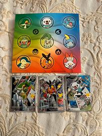 Tris carte pokemon