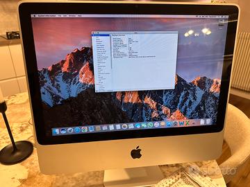 IMac 20" Mid 2009 4 GB RAM 160 GB Hdd