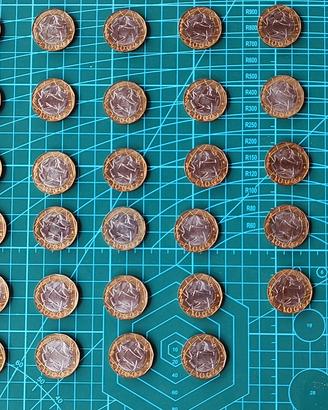 lotto di 46 monete da 1.000 lire 