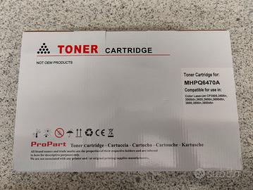 HP 501A Q6470A (Toner Nero compatibile)