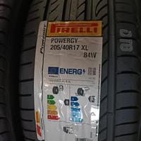 4 gomme " Pirelli powergy" 205/40 R17 XL 8