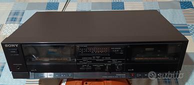 Registratore a cassette Sony TC-W345 (vintage)