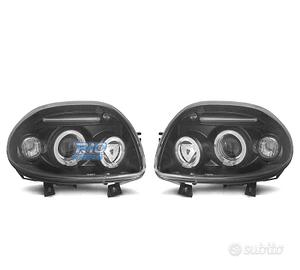 FARI RENAULT CLIO I 98-01 OCCHI ANGEL NERO