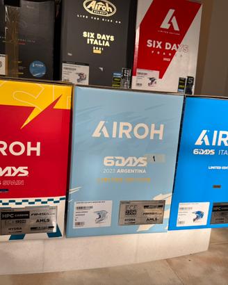 Airoh aviator six days collezione completa