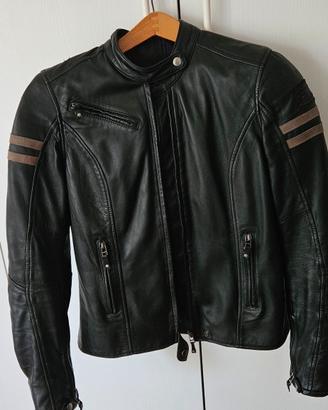 Giacca moto pelle  tg M STUD
