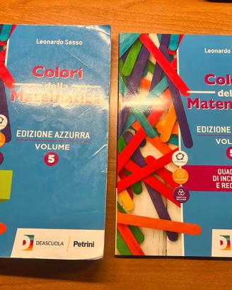 Libri Colori della matematica edizione azzurra 4