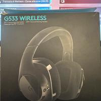 Cuffie da gaming wireless  7.1 Logitech G533