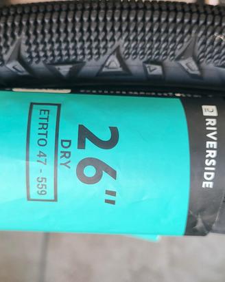 coppia copertoni bici trekking leggero 26x1,95