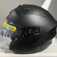 Casco Jet SCORPION Z1 Solid Nero Perla Opaco