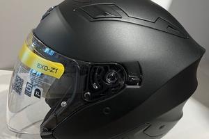 Casco Jet SCORPION Z1 Solid Nero Perla Opaco