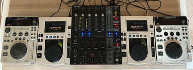 Console Dj completa (Pioneer, Behringer)