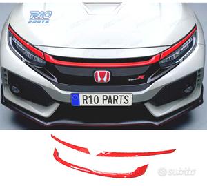 MODANATURE HONDA CIVIC 16-20 LOOK TYPE R ROSSO