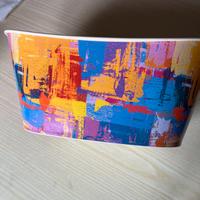 Vaso in latta porta tutto