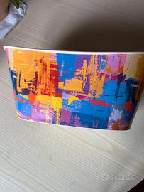 Vaso in latta porta tutto