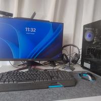 PC Gaming i7-16gb RAM-RX 580 16gb - Come nuovo