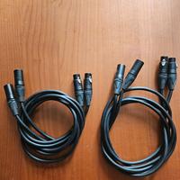 Cavi di segnale XLR con connettori Neutrik