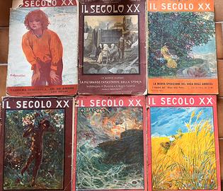 Rivista Il secolo XX anno 1909 e 1910