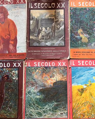 Rivista Il secolo XX anno 1909 e 1910