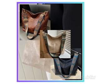 Borsa a tracolla da donna di stile bohemiano con g