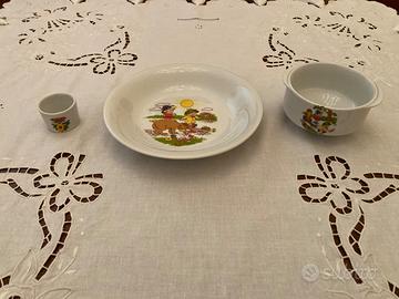 Mitterteich Bavaria Piatto, ciotola e porta uovo