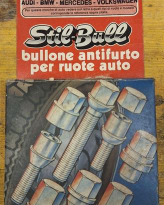 Bulloni antifurto ruote auto