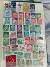 Grande lotto francobolli vintage Europa –