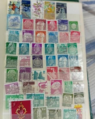 Grande lotto francobolli vintage Europa –