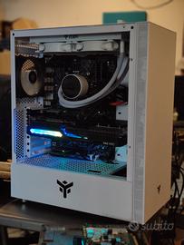 PC gaming i7 8700 16gb Arc A770 SSD liquid cooler