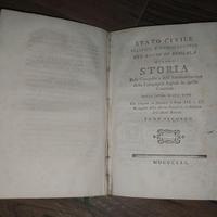 Libro antico Stato Civile Regno di Bengala 1780