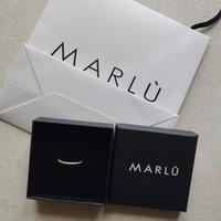 anello con punti luce marlù 