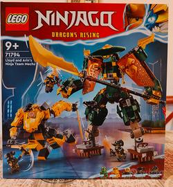 Lego Ninjago 71794 Team Mech Ninja di Lloyd e Arin