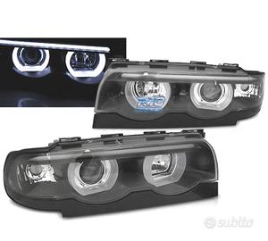 FARI BMW E38 94-01 ANGEL EYES LED NERO