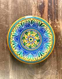 Piatto in porcellana Deruta * dipinto a mano