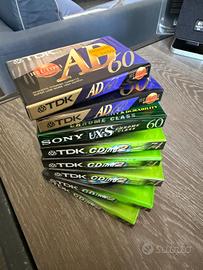 Lotto audiocassette vergini vintage